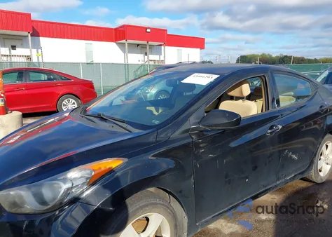 2013 Hyundai Elantra Gls from USA, damaged, VIN KMHDH4AEXDU014168